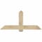 Ekena Millwork Eugene Rough Sawn Timber Gable Bracket, Douglas Fir, 60"W x 27"H x 6"D x 6"F, 11/12 Pitch GBW060X27X0606EUG00RDF - alternate 1